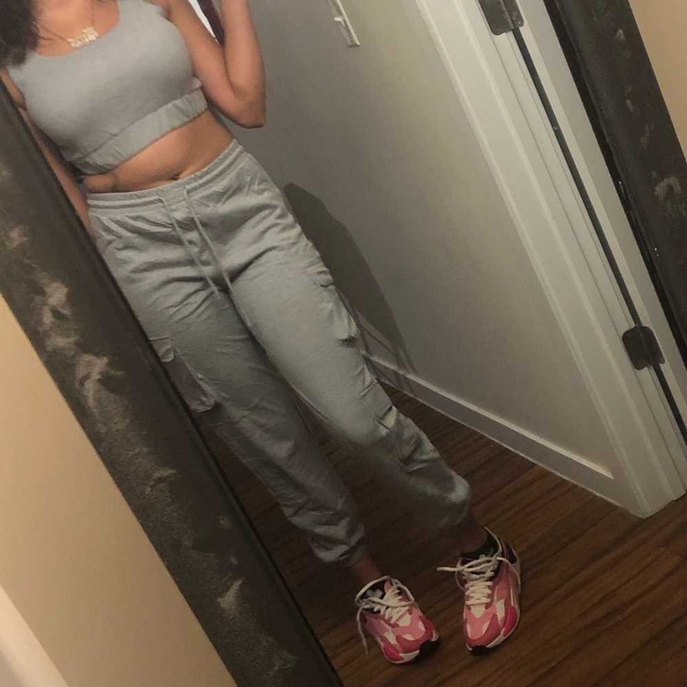 Women cropped sweat suits! NWT